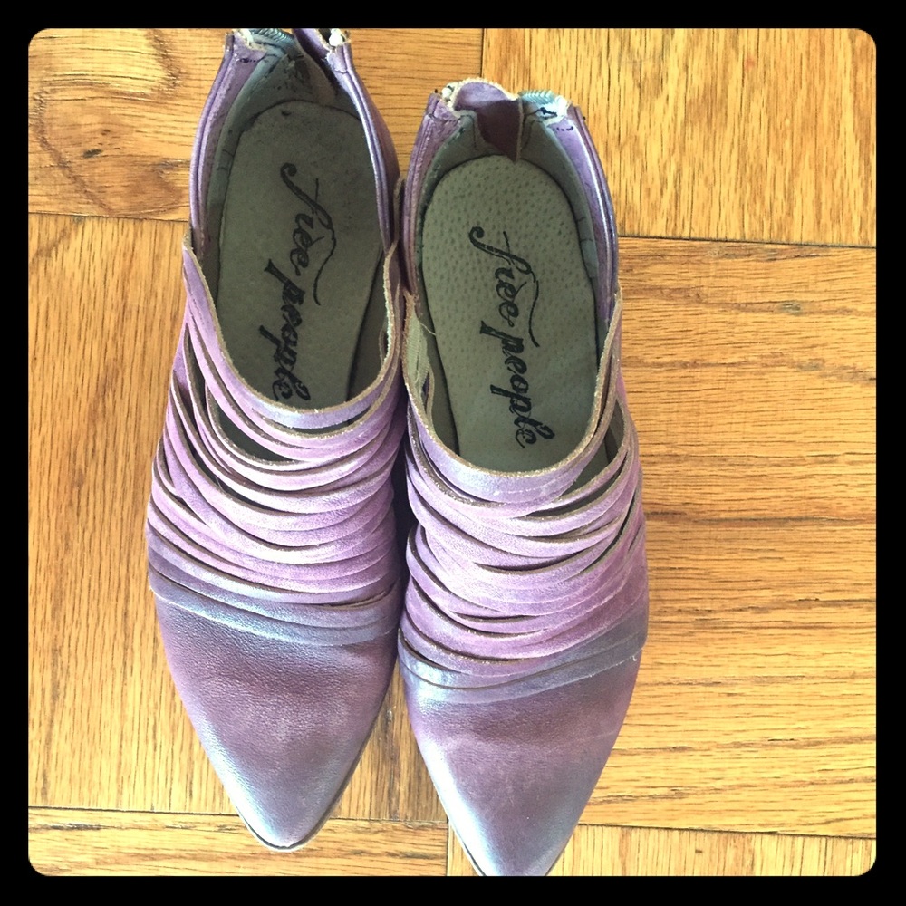 Purple Free People shoes